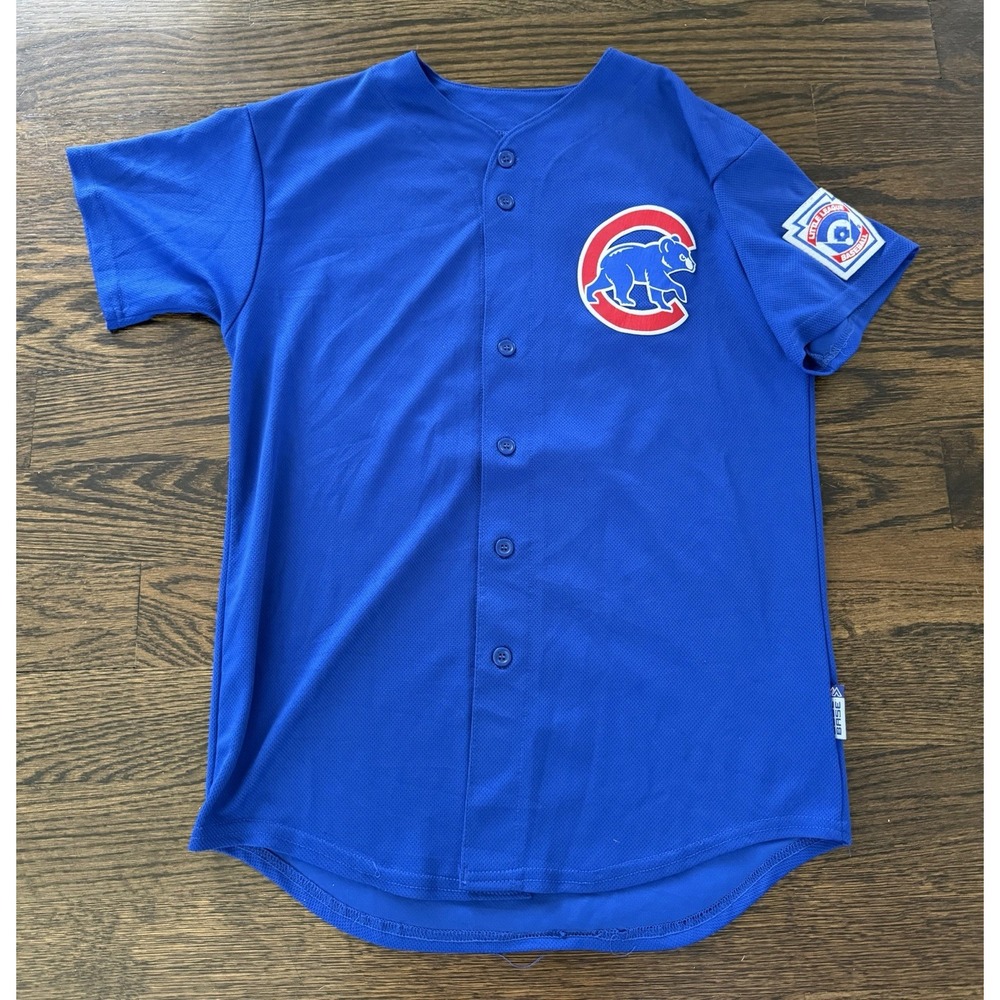 Majestic Chicago Cubs Baseball Jersey MLB Kids Youth XL Little League